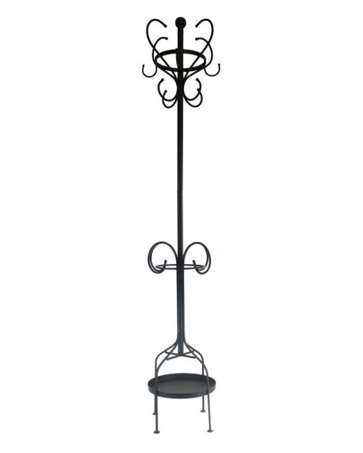 “Amesbury Hall” Black Coat Stand “Amesbury Hall” Black Coat Stand