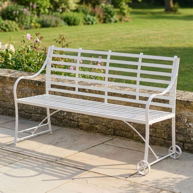 "Danbury" Three Seater Garden Bench Digital Illustration