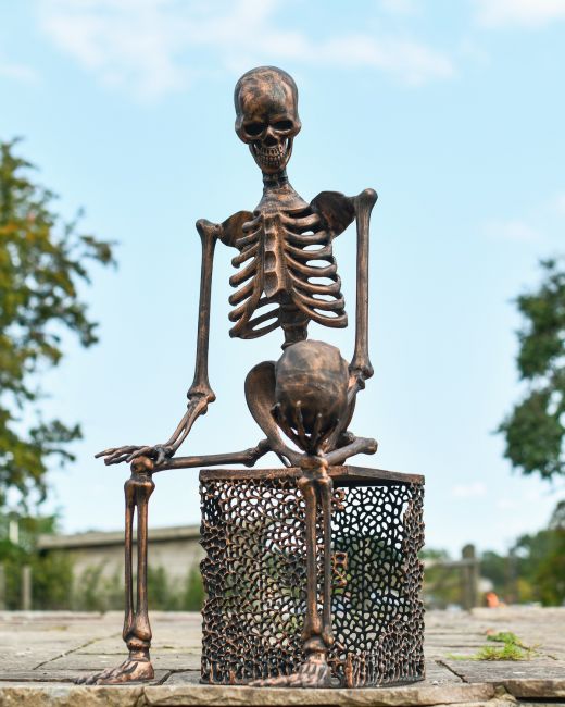 "Hamlet" the Haunted Skeleton - Copper "Hamlet" the Haunted Skeleton - Copper