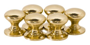 Polished Brass“Mushroom” Cabinet Knob Polished Brass“Mushroom” Cabinet Knob