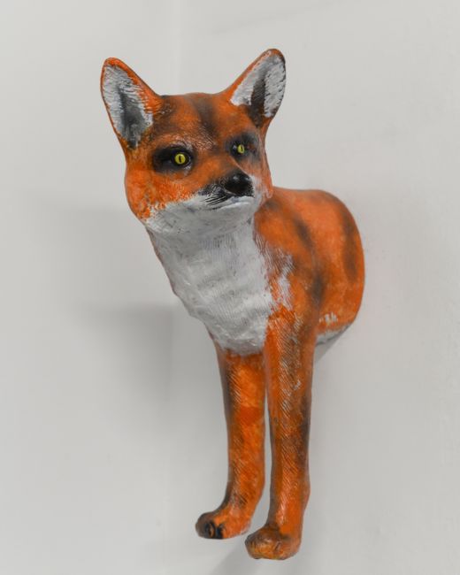 "Kit" the Red Fox Cast Aluminium Wall Art