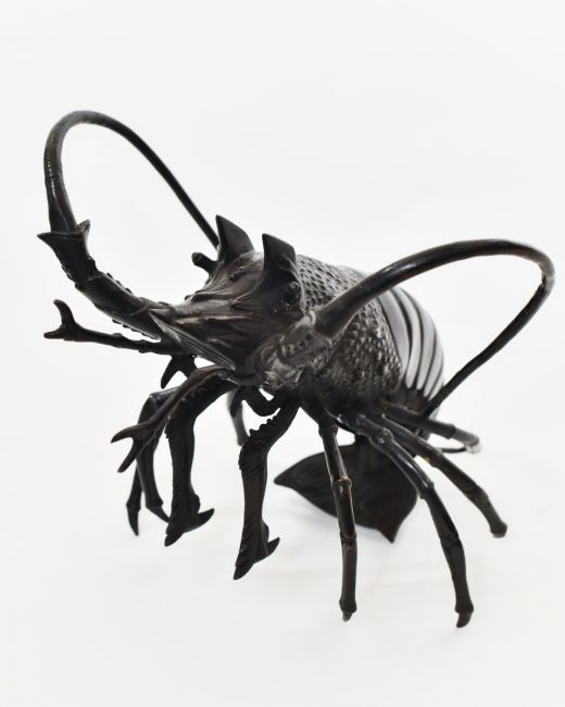 "Nocturne" Lobster Sculpture in Cast Brass