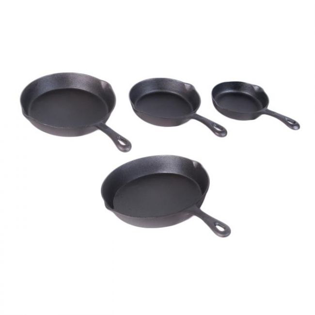 Cast Iron Frying Pans Available in Different Sizes Cast Iron Frying Pans Available in Different Sizes