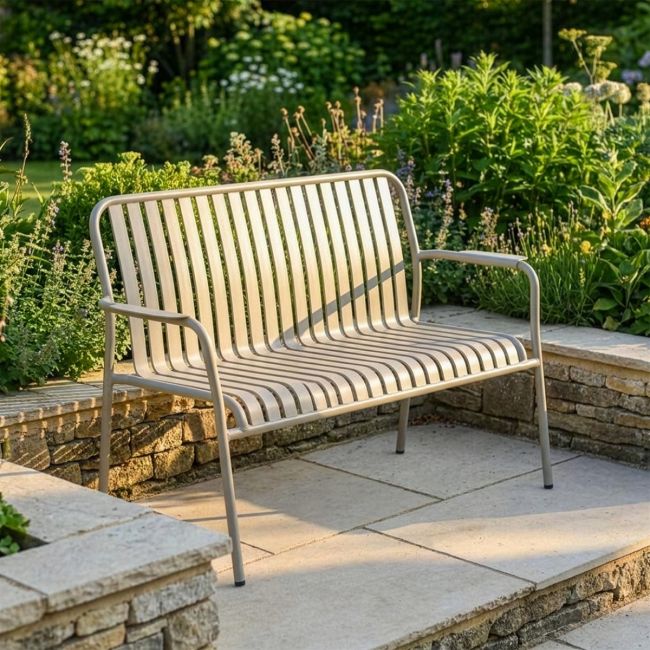 "Whitley" Two Seater Garden Bench Digital illustration "Whitley" Two Seater Garden Bench Digital illustration