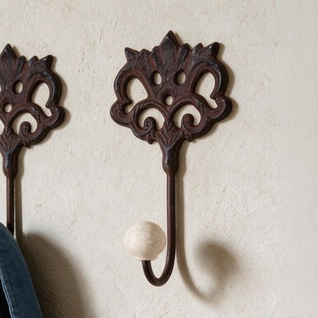 "Lady Elinor" Cast Iron Hook "Lady Elinor" Cast Iron Hook
