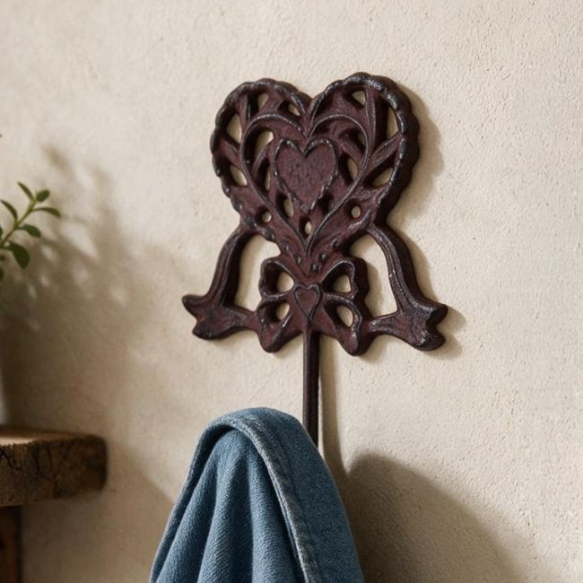 "Amorette" Cast Iron Hook