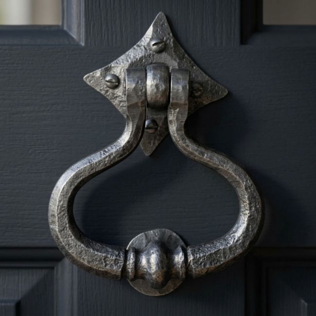 "Capulet" Shakespeare Door Knocker In Pewter "Capulet" Shakespeare Door Knocker In Pewter