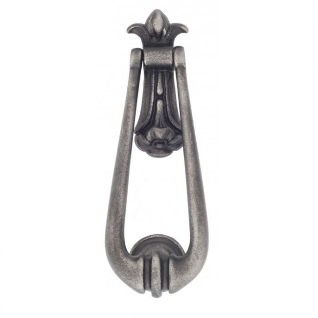 "Addison Loop" Antique Pewter Door Knocker 