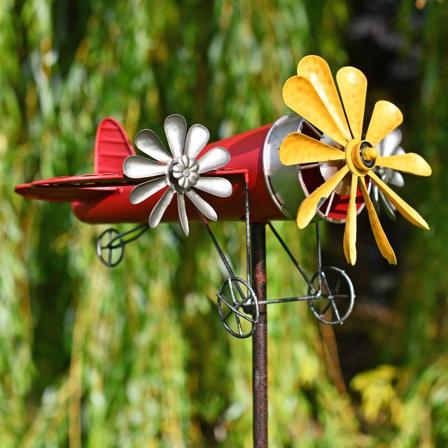 Aeroplane Garden Wind Spinner Aeroplane Garden Wind Spinner