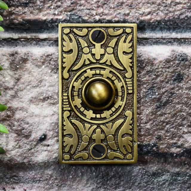 Antique Brass Anderson Bell push