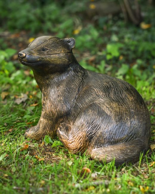 "Stanley" the Badger Garden Sculpture "Stanley" the Badger Garden Sculpture