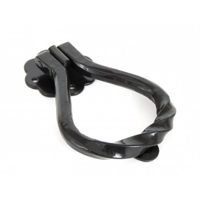 "Annora" Pear Shaped Door Knocker in Black "Annora" Pear Shaped Door Knocker in Black