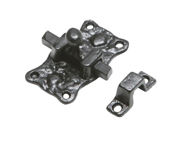 Antique Black Malleable Iron Door Bolt Or Cupboard Bolt Antique Black Malleable Iron Door Bolt Or Cupboard Bolt