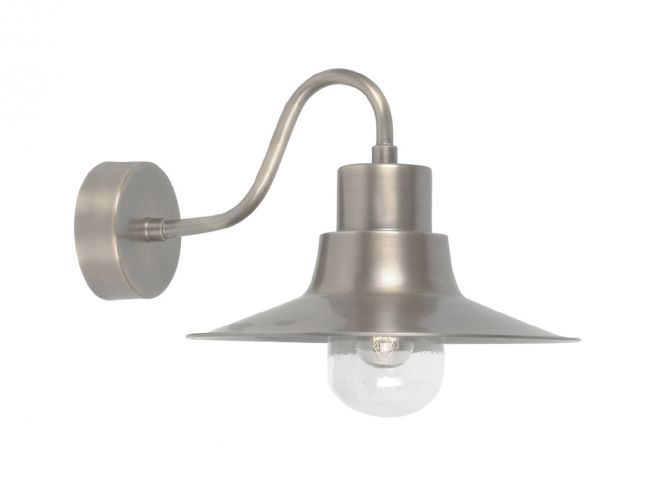 "Albrighton" Antique Nickel Traditional Barn Wall Light