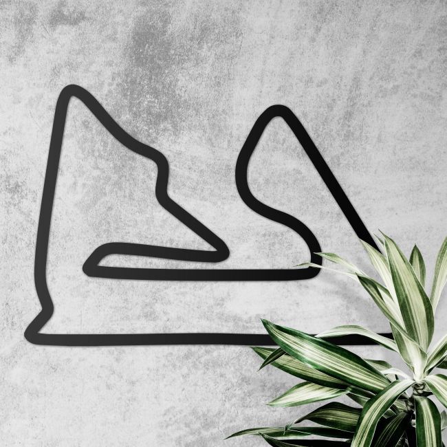 Bahrain International Motor Track Wall Art Bahrain International Motor Track Wall Art