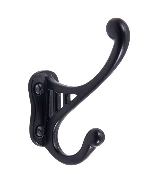 Bayswater Iron Coat Hook Finished in Black Bayswater Iron Coat Hook Finished in Black