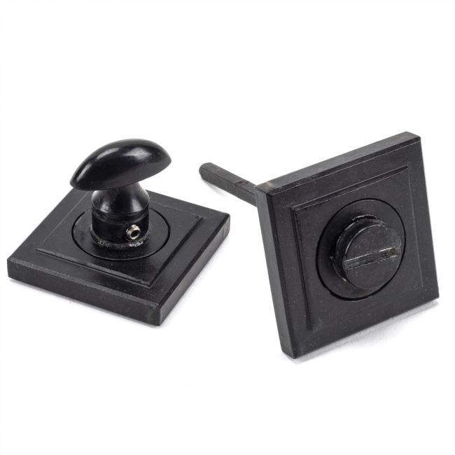 Beeswax Concealed Square Thumbturn Set with Plain Cover
