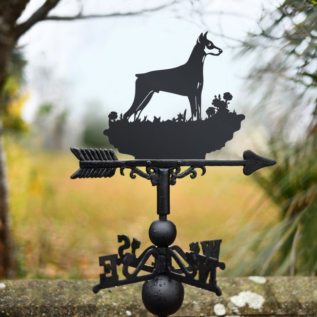 "Dobermann"" Weathervane "Dobermann"" Weathervane