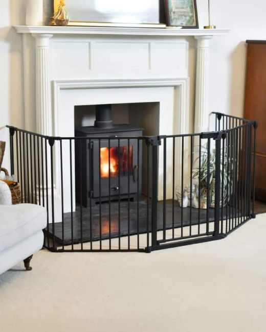 Five Panel Fire Surround Baby Guard - Thumbnail Five Panel Fire Surround Baby Guard - Thumbnail