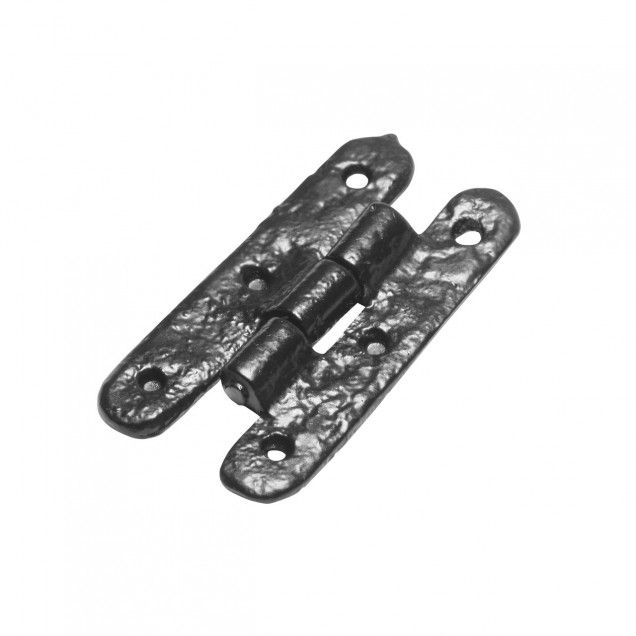 Black Cast Iron H shaped Hinge Black Cast Iron H shaped Hinge