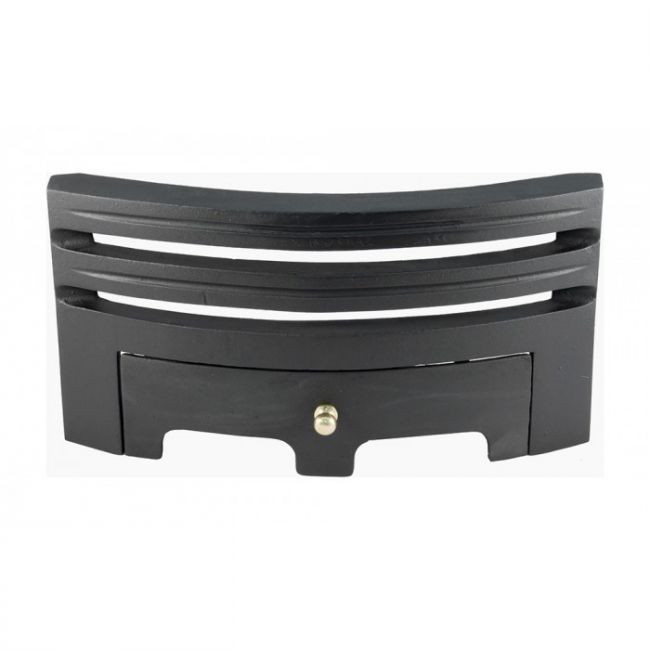 Contemporary Simplistic Fire Front in Black - 16" Contemporary Simplistic Fire Front in Black - 16"