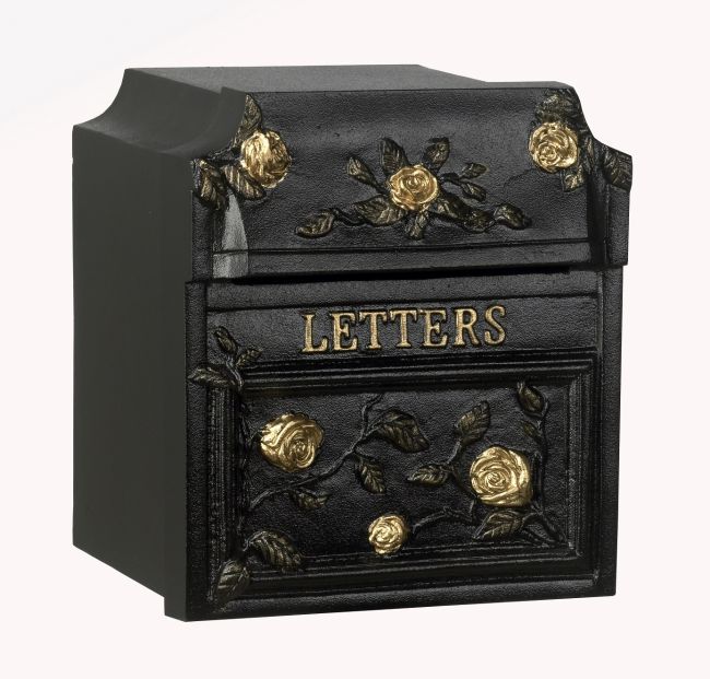 Black Finsbury Letter Box (English Roses) Black Finsbury Letter Box (English Roses)