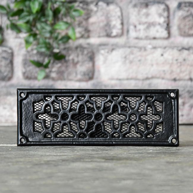 "Flower Pattern" Flat Air Brick Cover in the Home "Flower Pattern" Flat Air Brick Cover in the Home