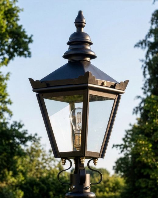 Black Harrogate Lantern 54cm Digital Illustration Black Harrogate Lantern 54cm Digital Illustration