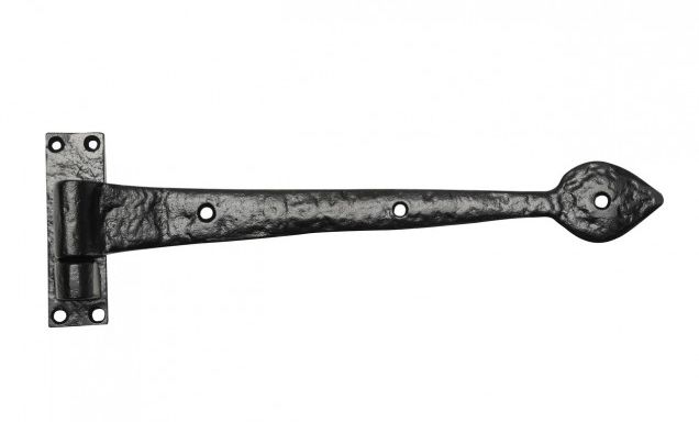 Hammered Black Iron Door Hinge Hammered Black Iron Door Hinge