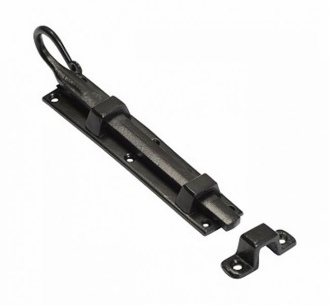 Black Iron Straight Bolt