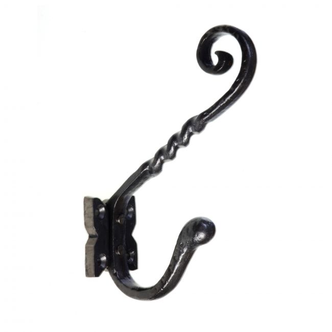 Black "Lincoln" Coat Hook