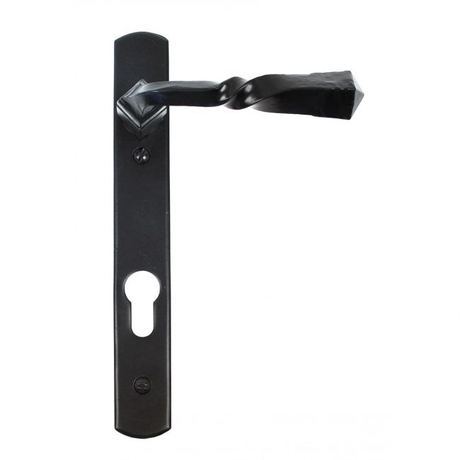 "Celtic" Black Narrow Lever Handles With Twisted Handle "Celtic" Black Narrow Lever Handles With Twisted Handle