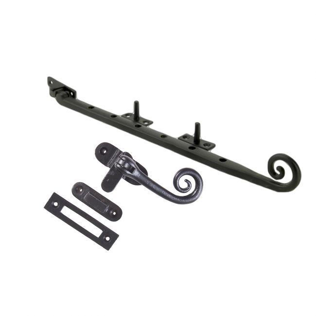 Traditional Monkey Tail Window Fastener and Stay Traditional Monkey Tail Window Fastener and Stay