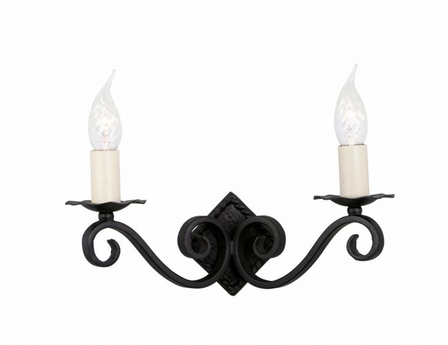 "Thatchdale Estate" Blacksmith Ornate Candle Wall Light "Thatchdale Estate" Blacksmith Ornate Candle Wall Light