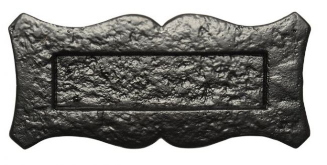 Blacksmith Style Letter Plate Blacksmith Style Letter Plate