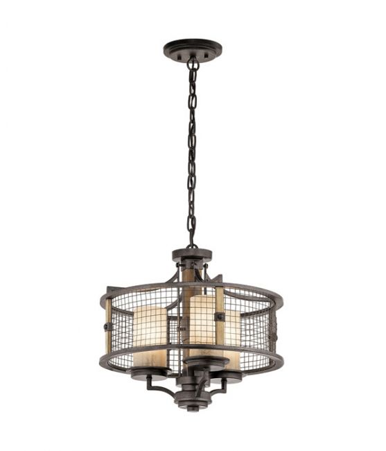 "Prioridge Grange" Blacksmith Style Rustic Iron Hanging Light "Prioridge Grange" Blacksmith Style Rustic Iron Hanging Light
