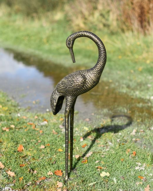 Three Quarter view of Freestanding Crane Facing Back Three Quarter view of Freestanding Crane Facing Back