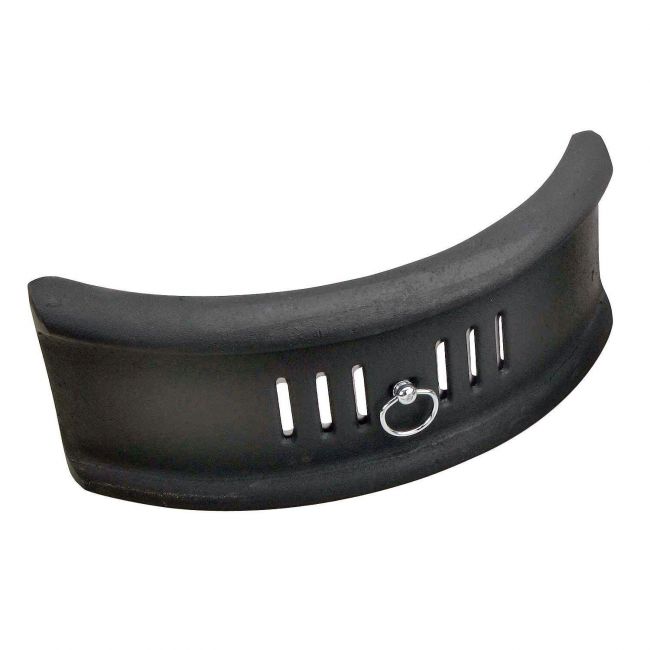 Victorian Bowed Fireplace Front in Black Victorian Bowed Fireplace Front in Black