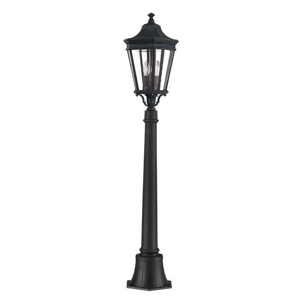 "Bramford Bank" Traditional Miniature Lamp Post in a Black Finish "Bramford Bank" Traditional Miniature Lamp Post in a Black Finish