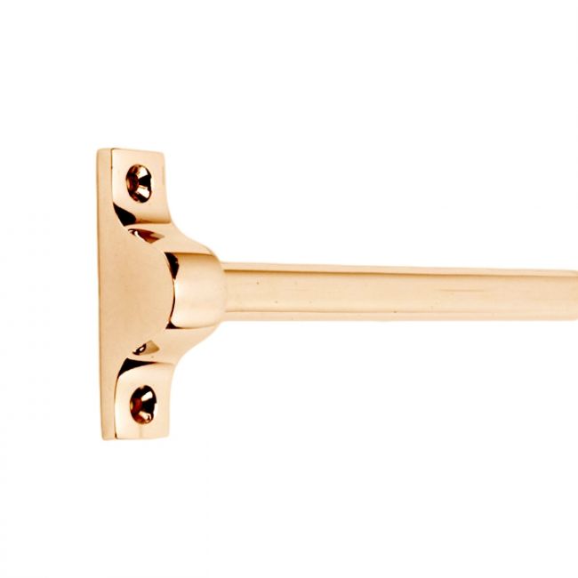 Polished Brass One Bar Window Security