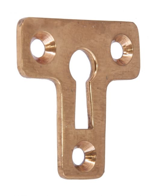 Brass Tee Escutcheon Uncovered Brass Tee Escutcheon Uncovered