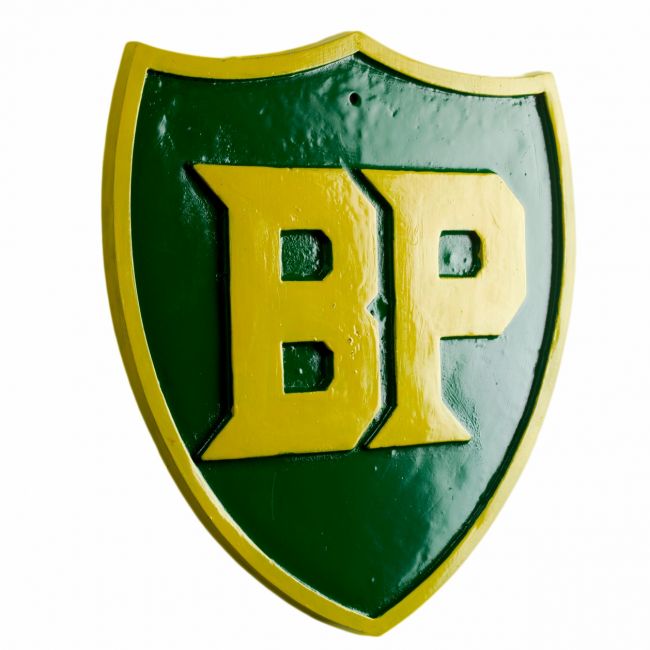 British Petroleum Petrol Sign British Petroleum Petrol Sign