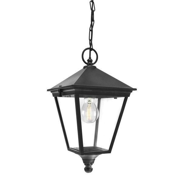 "Brooksby" Simplistic Victorian Outdoor Chain Lantern "Brooksby" Simplistic Victorian Outdoor Chain Lantern