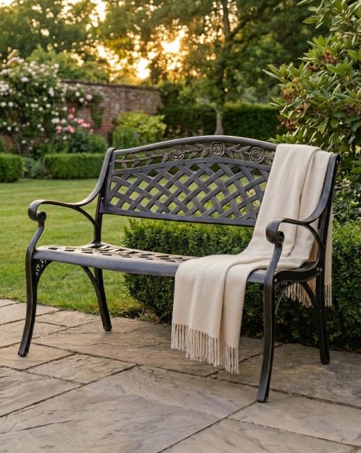 Antique Bronze "Summerworth " Dining Set in Situ