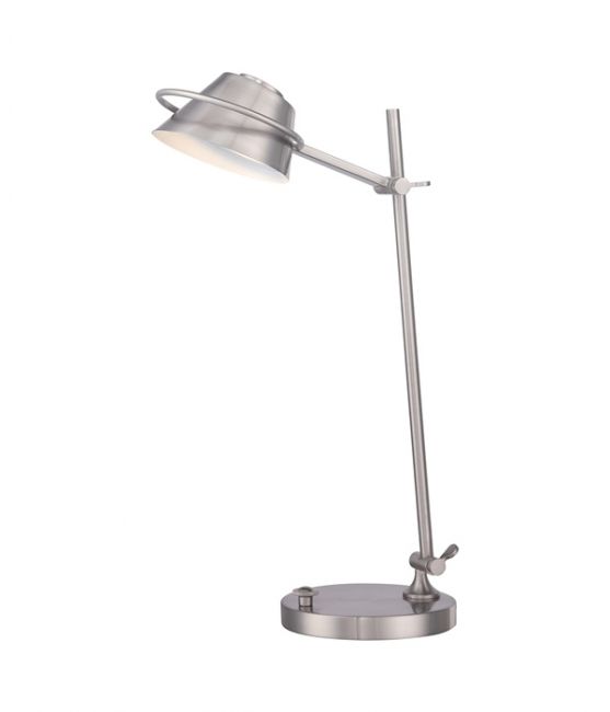 "Arlstow Place" Brushed Nickel Adjustable Desk Lamp "Arlstow Place" Brushed Nickel Adjustable Desk Lamp