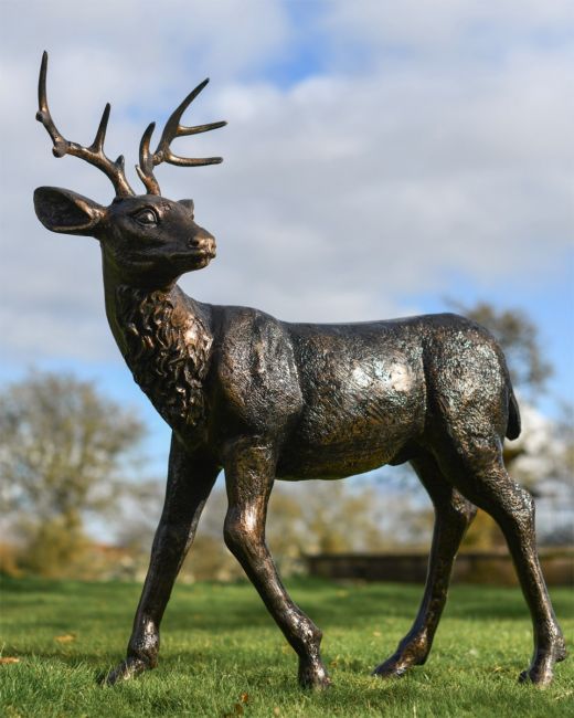 "Lincoln" Buck Garden Sculpture 