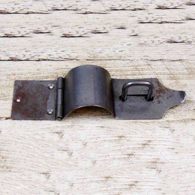"Bull Nose" Hasp & Staple Made From Iron "Bull Nose" Hasp & Staple Made From Iron