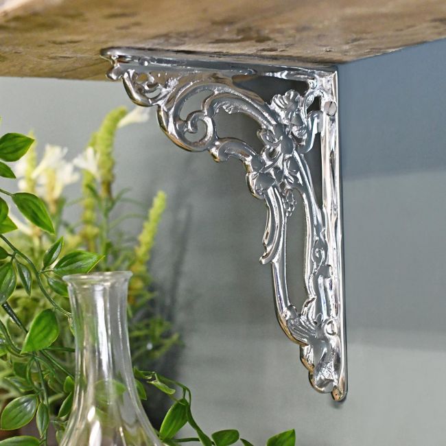 Bright Chrome Shelf Bracket Bright Chrome Shelf Bracket