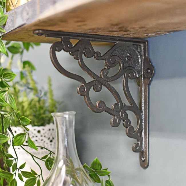 Household hardware, Iron wall mounted shelf bracket 