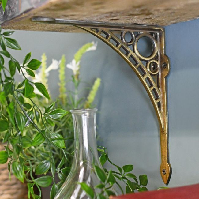 Iron Bridge Small Antique Brass Finish - Small 22 x 22cm